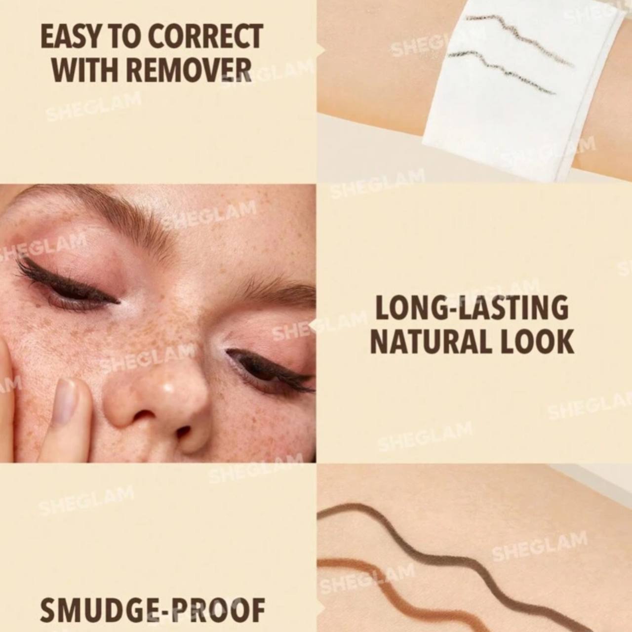 مداد چشم قهوه ای شیگلم