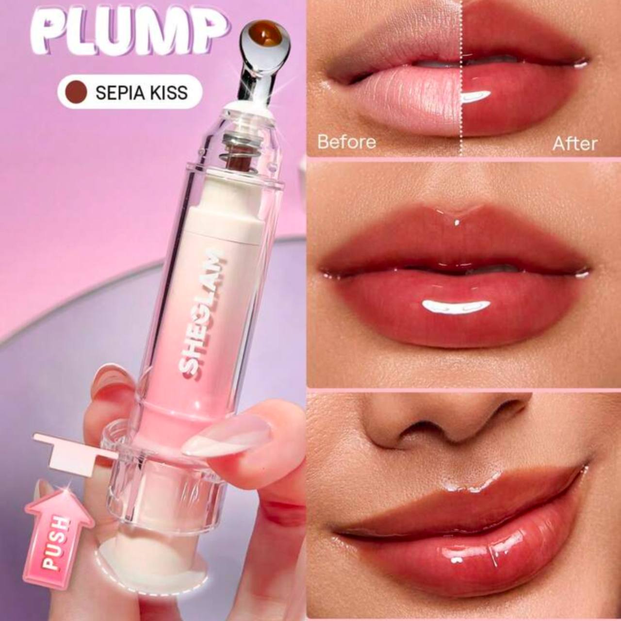 لیپ پلامپر حجم دهنده  آمپولی بوستر شیگلم