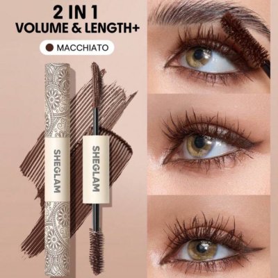خرید محصول ریمل 2سر حجم دهنده و بلند کننده شیگلم MACCHIATO