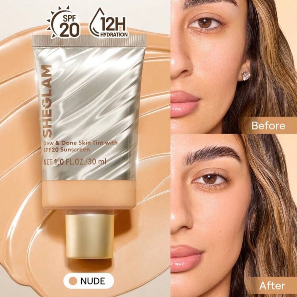 تینت کرمی صورت شیگلم