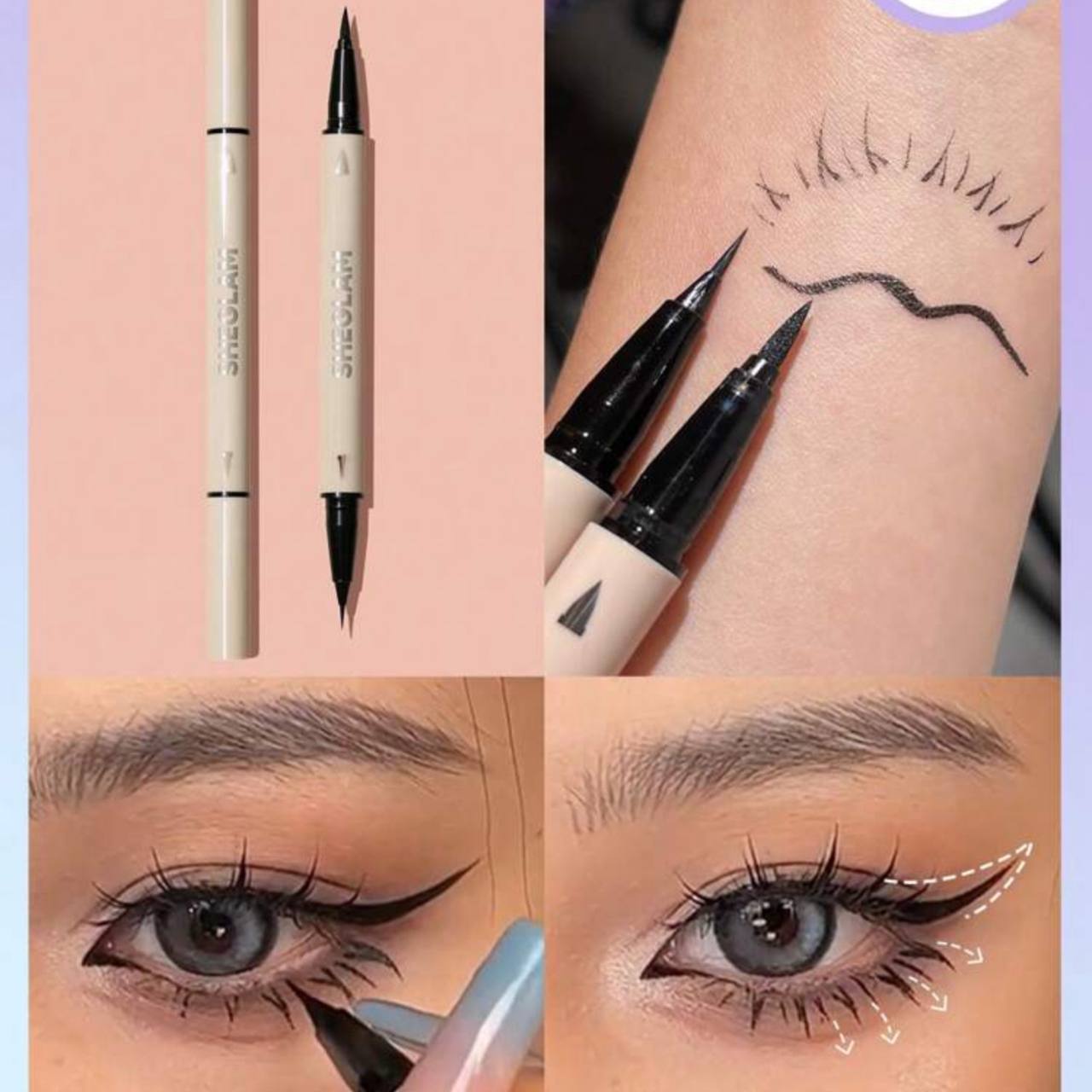 خط چشم ماژیکی دوطرفه شیگلم