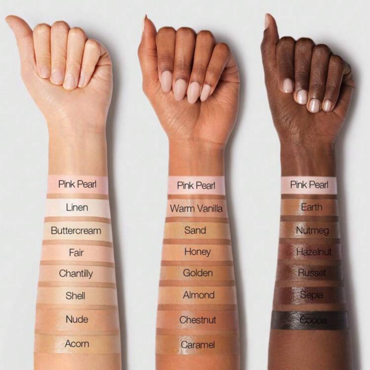 رنگبندی کانسیلر